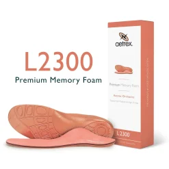 Insoles*Aetrex Women's Lynco by , Premium Memory Foam Orthotics Transparent
