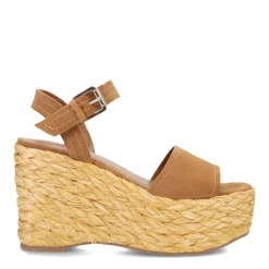 Wedges*Marc Fisher Women's , Burian Sandal Brown