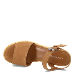 Wedges*Marc Fisher Women's , Burian Sandal Brown