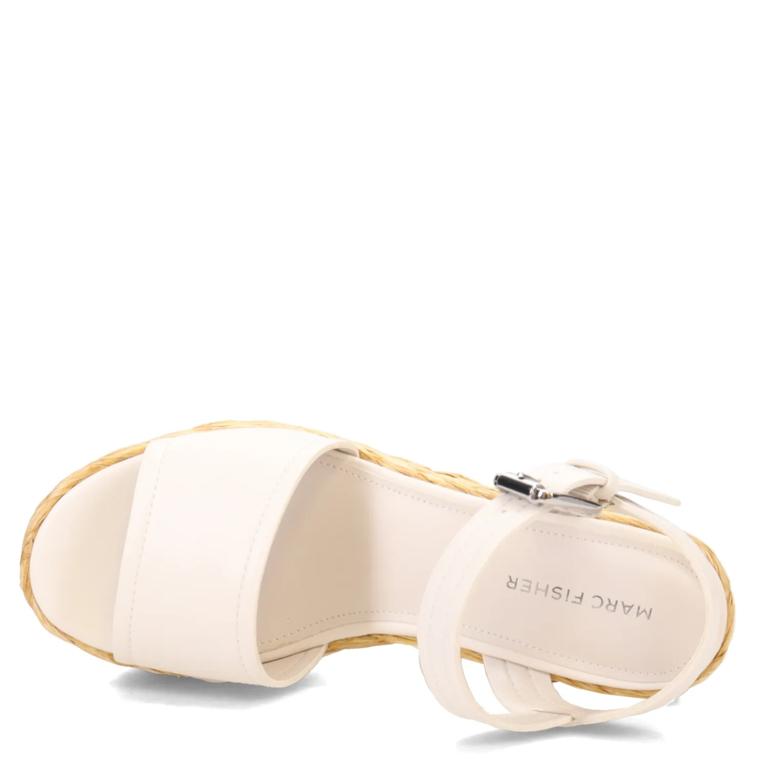 Wedges*Marc Fisher Women's , Burian Sandal Ivory