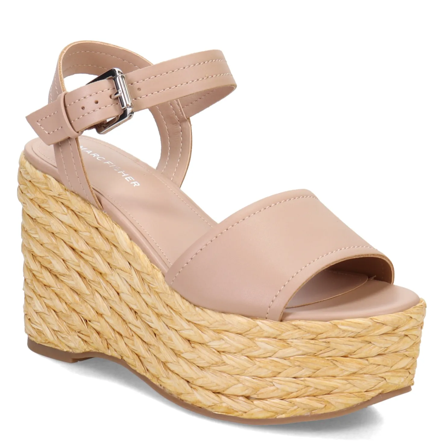 Wedges*Marc Fisher Women's , Burian Sandal Natural