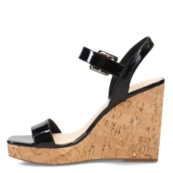 Wedges*Marc Fisher Women's , Lukey Sandal Black