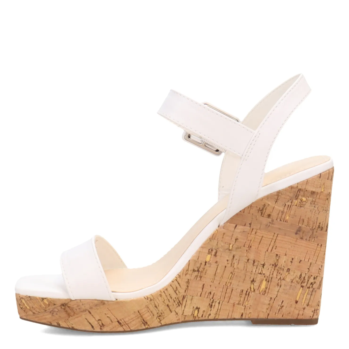 Wedges*Marc Fisher Women's , Lukey Sandal White