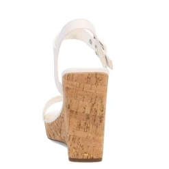 Wedges*Marc Fisher Women's , Lukey Sandal White