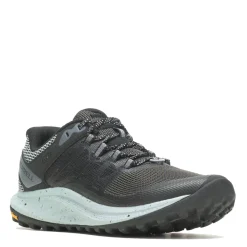 Running*Merrell Women's , Antora 3 Trail Running Shoe - Wide Width Black