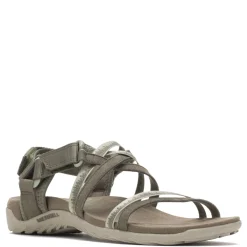 Outdoor & Hiking*Merrell Women's , Terran Cush 3 Lattice Sandal Olive