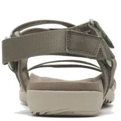 Footbed Sandals*Merrell Women's , Terran Cush 3 Lattice Sandal Olive
