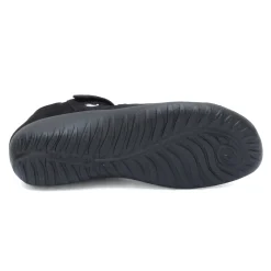 Footbed Sandals*Naot Women's , Agathis Maryjane Black Velvet Nubuck