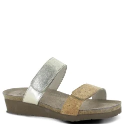 Footbed Sandals*Naot Women's , Althea Sandal Cork/Gold