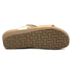 Footbed Sandals*Naot Women's , Althea Sandal Cork/Gold