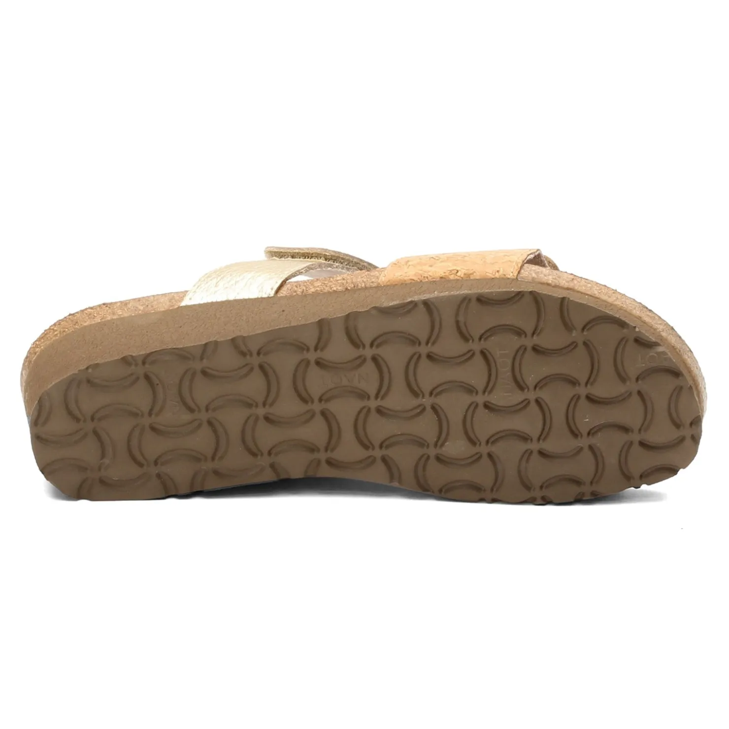 Footbed Sandals*Naot Women's , Althea Sandal Cork/Gold