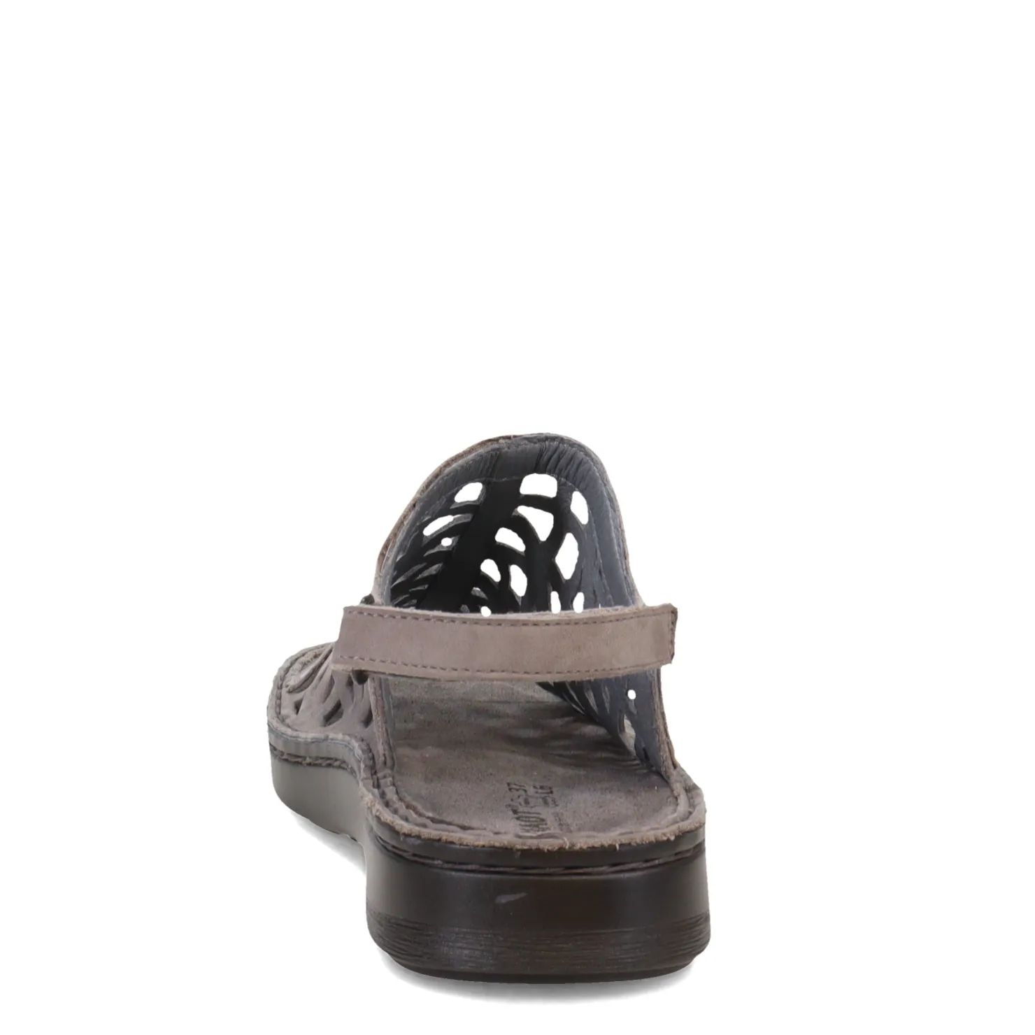 Footbed Sandals*Naot Women's , Amadora Sandal Grey Nubuck