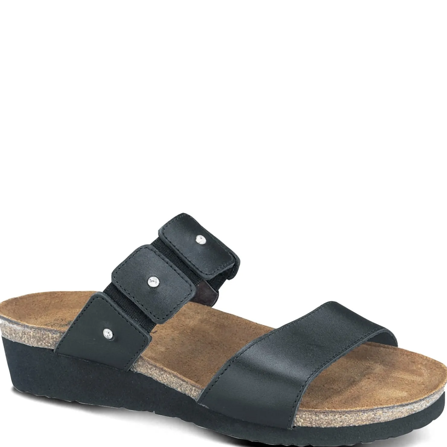 Footbed Sandals*Naot Women's , Ashley Sandal Black