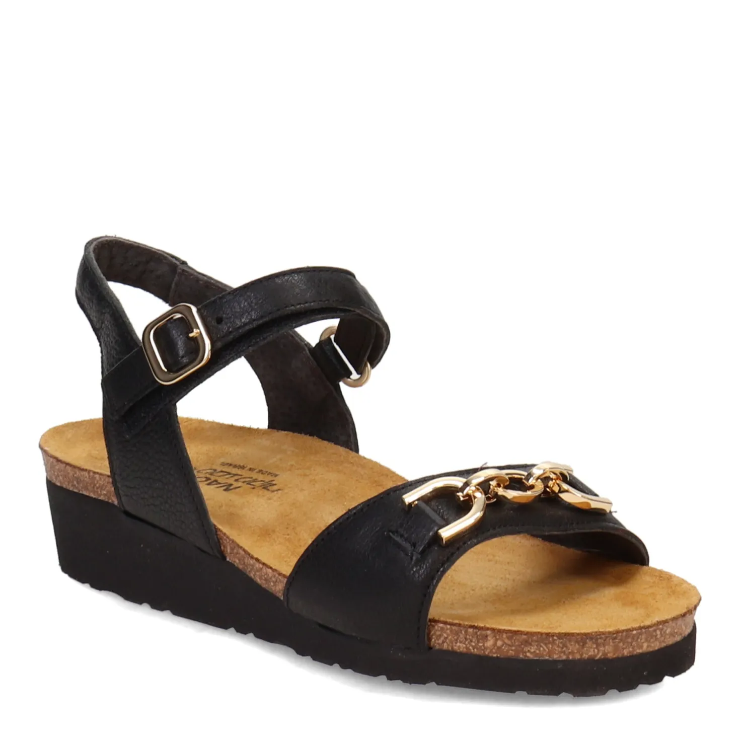 Wedges*Naot Women's , Aubrey Sandal Black
