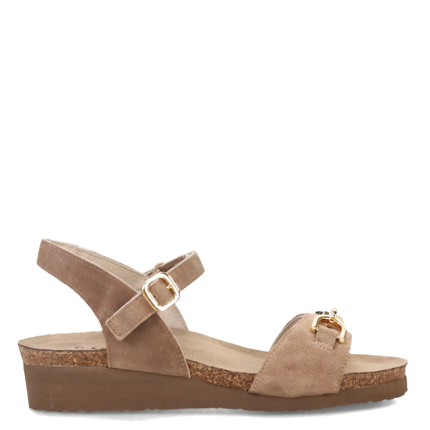 Footbed Sandals*Naot Women's , Aubrey Sandal Almond Brown
