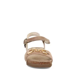 Footbed Sandals*Naot Women's , Aubrey Sandal Almond Brown