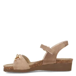 Footbed Sandals*Naot Women's , Aubrey Sandal Almond Brown