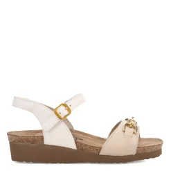 Wedges*Naot Women's , Aubrey Sandal Ivory