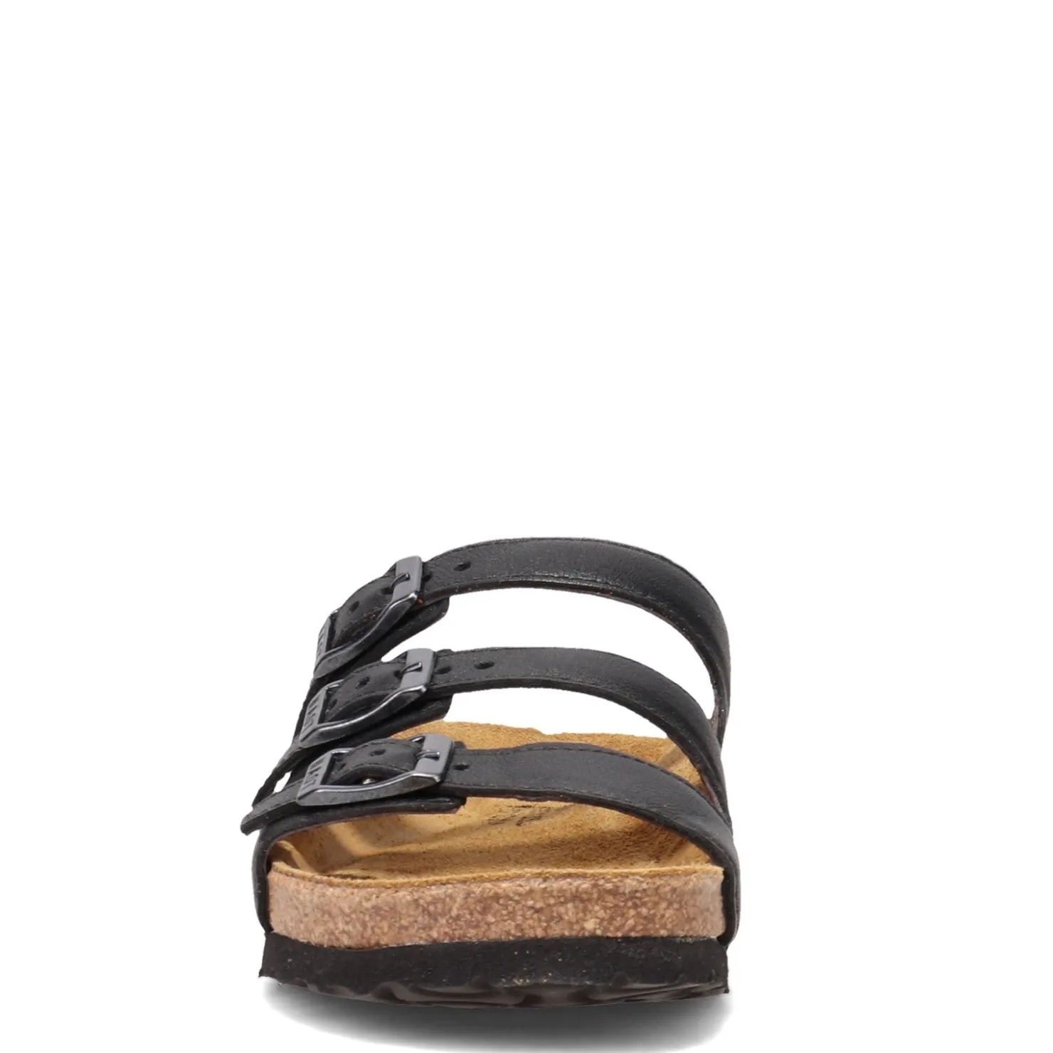 Footbed Sandals*Naot Women's , Austin Sandal Soft Black