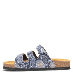 Footbed Sandals*Naot Women's , Austin Sandal Navy Snake