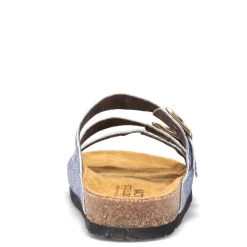 Footbed Sandals*Naot Women's , Austin Sandal Navy Snake