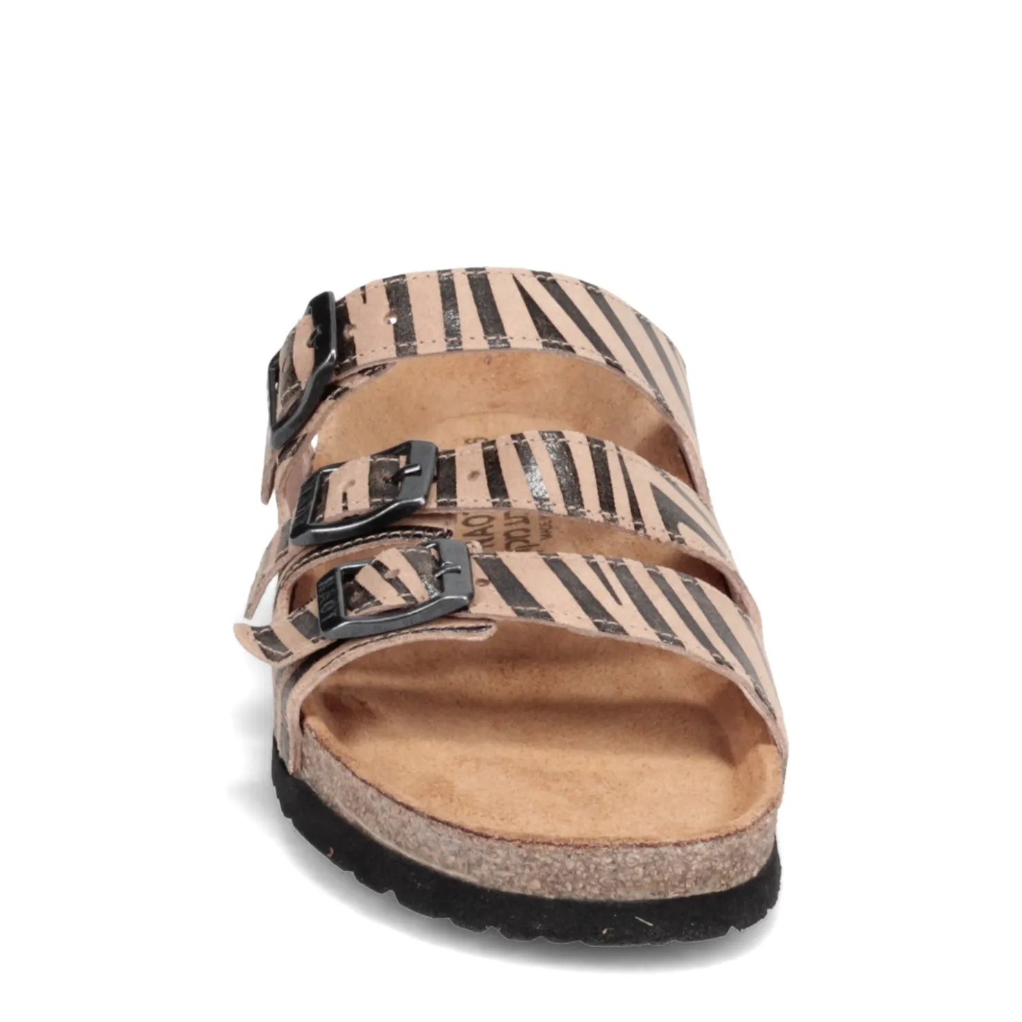 Footbed Sandals*Naot Women's , Austin Sandal Tan Zebra