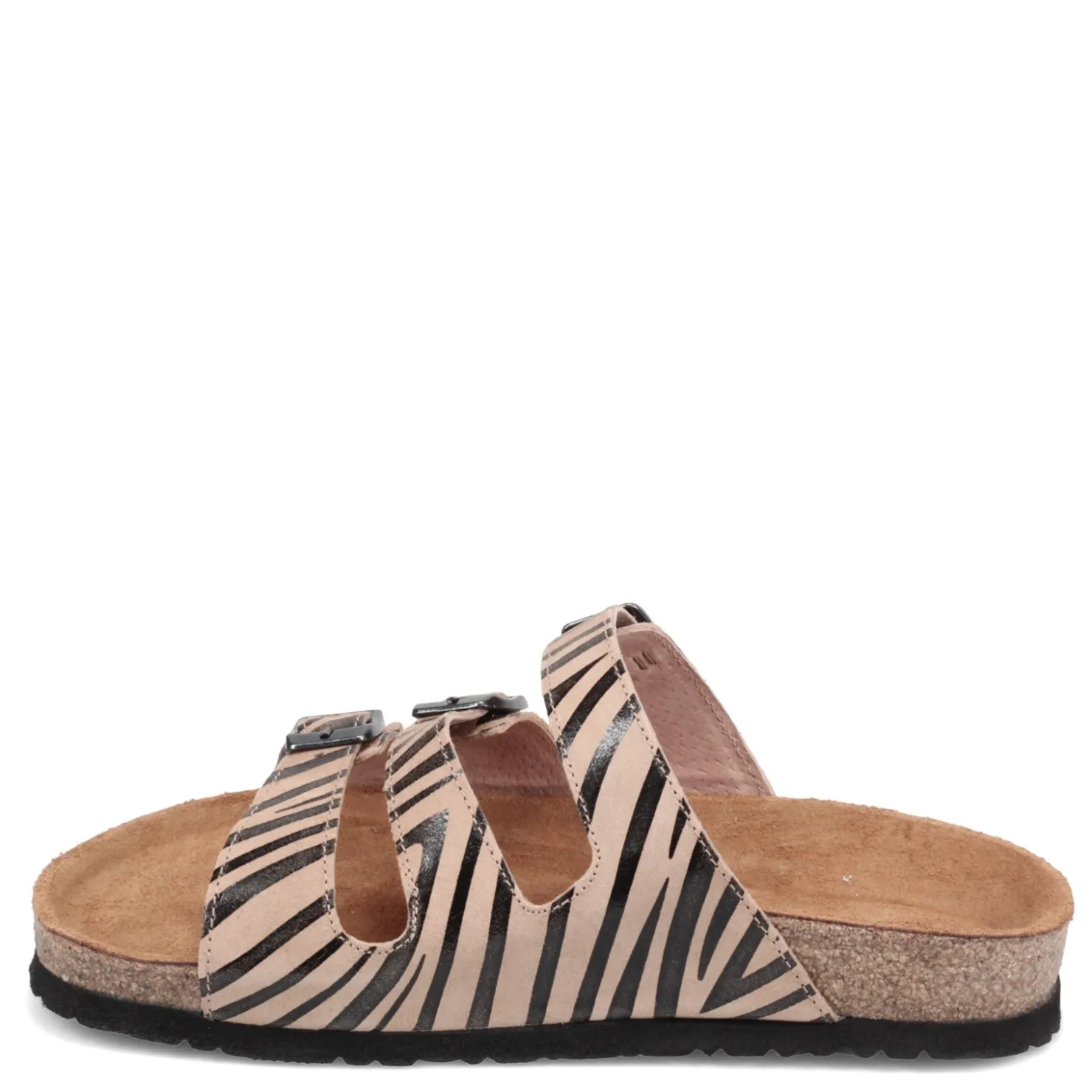 Footbed Sandals*Naot Women's , Austin Sandal Tan Zebra