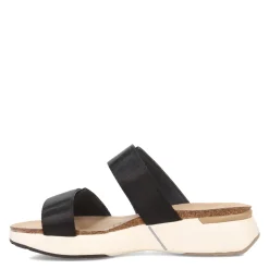 Footbed Sandals*Naot Women's , Calliope Sandal Black/Silver