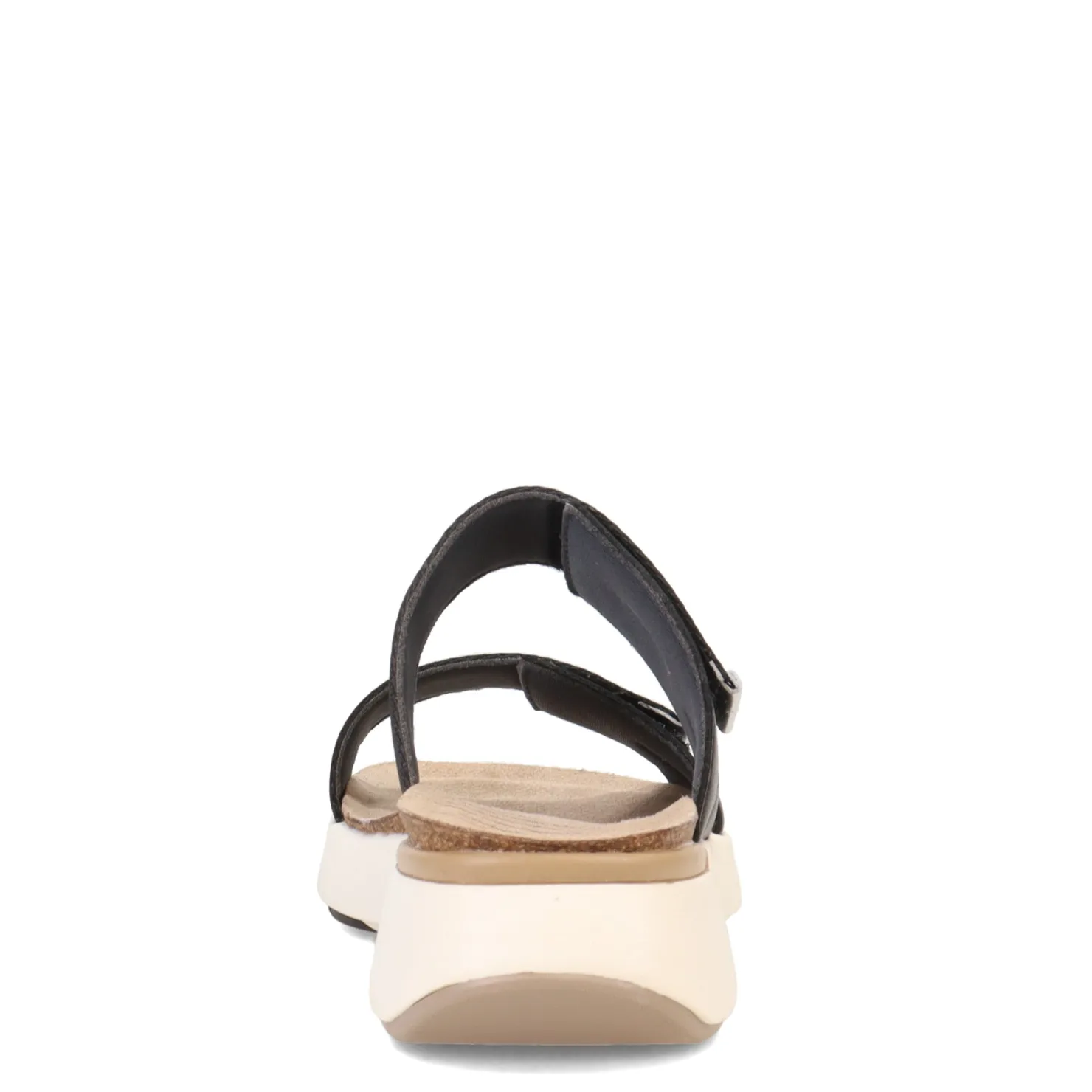 Footbed Sandals*Naot Women's , Calliope Sandal Black/Silver