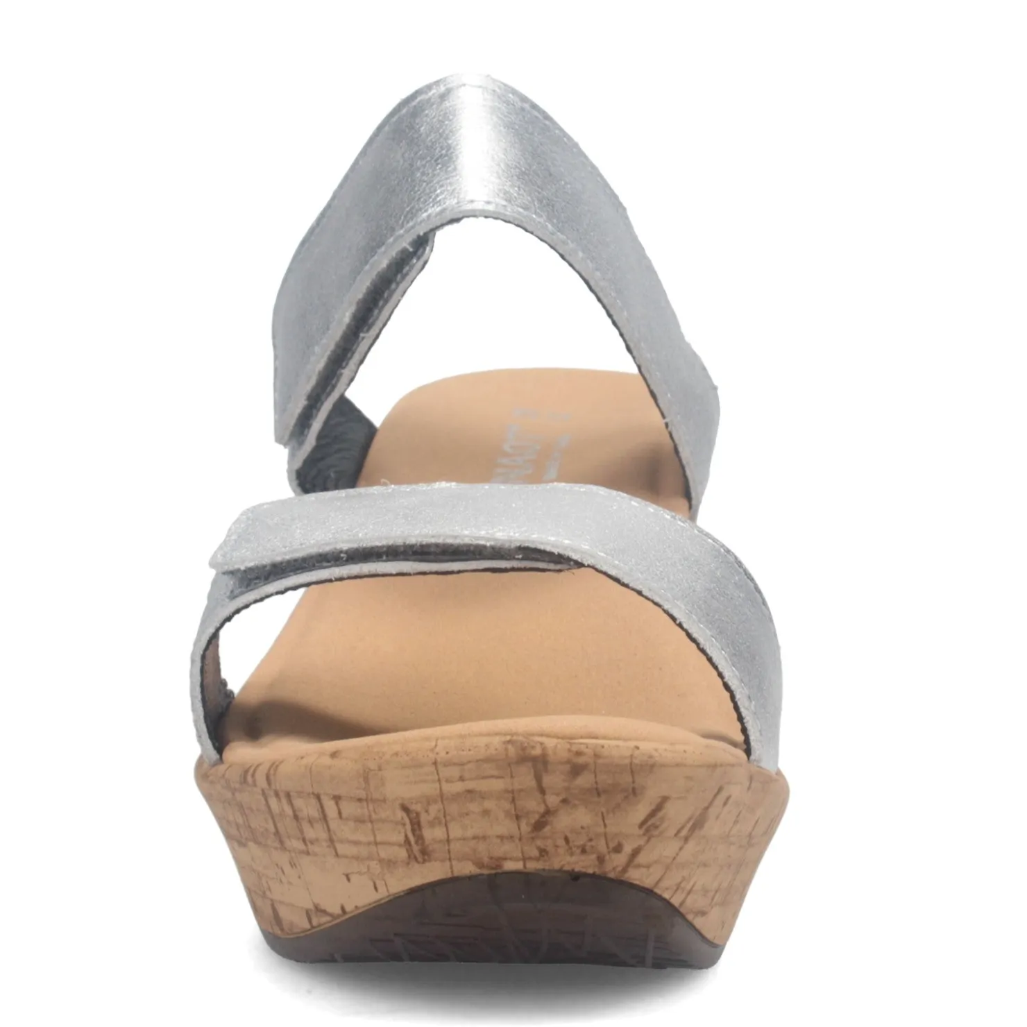 Wedges*Naot Women's , Caveran Sandal Silver