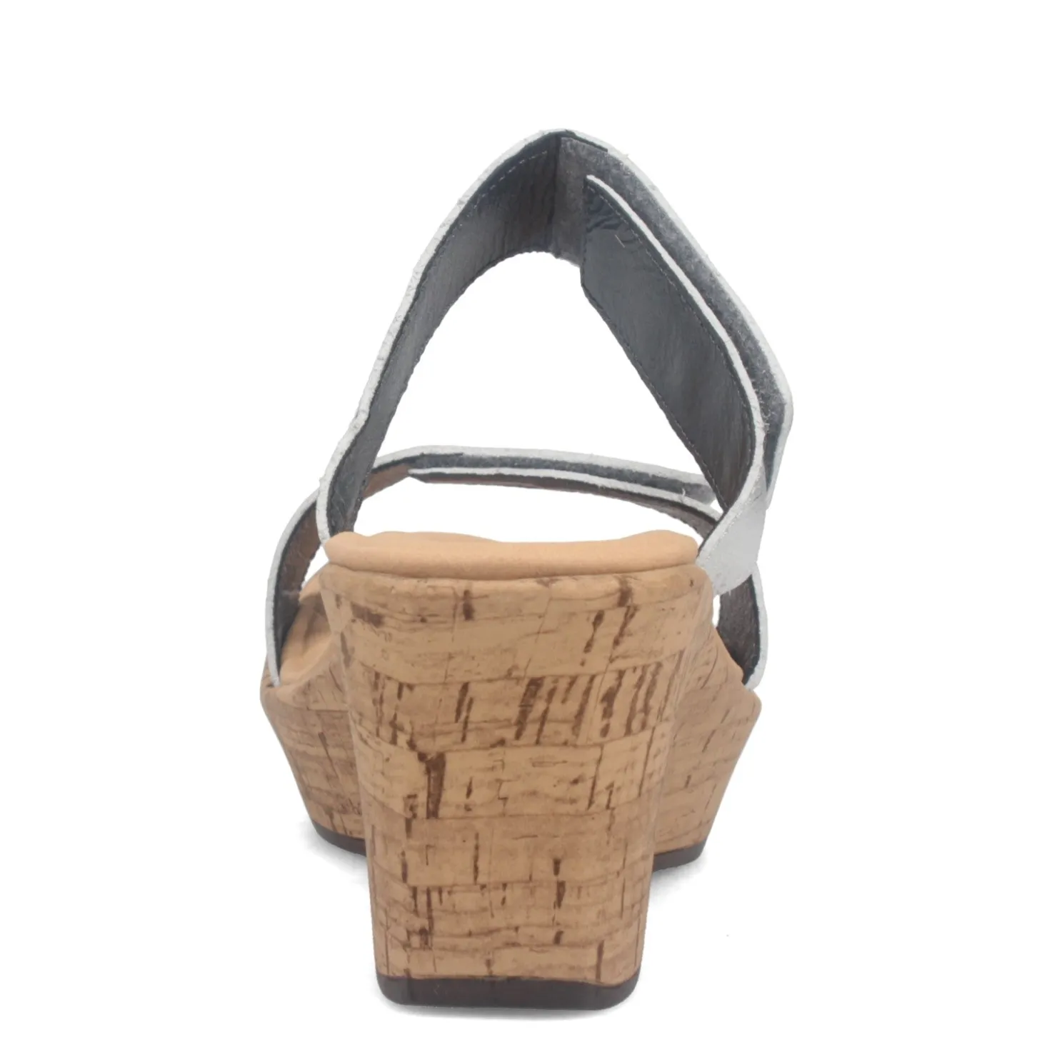 Wedges*Naot Women's , Caveran Sandal Silver