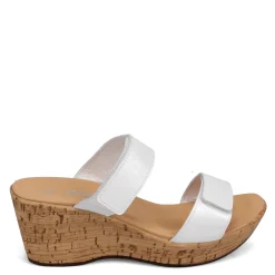 Wedges*Naot Women's , Caveran Sandal White