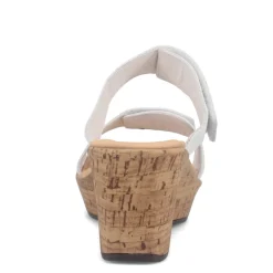 Wedges*Naot Women's , Caveran Sandal White
