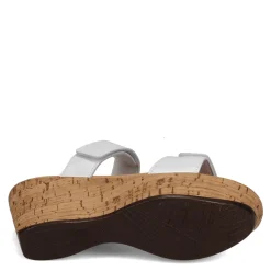 Wedges*Naot Women's , Caveran Sandal White