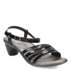Heeled Sandals*Naot Women's , Current Sandal Black Mix