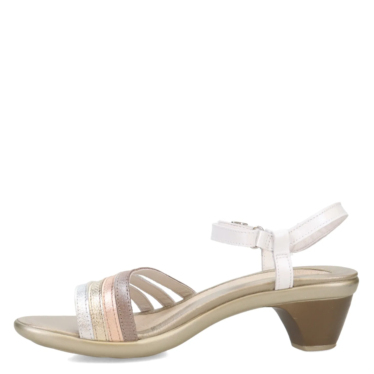Heeled Sandals*Naot Women's , Current Sandal Metallic Silver