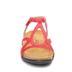 Footbed Sandals*Naot Women's , Dorith Sandal Kiss Red