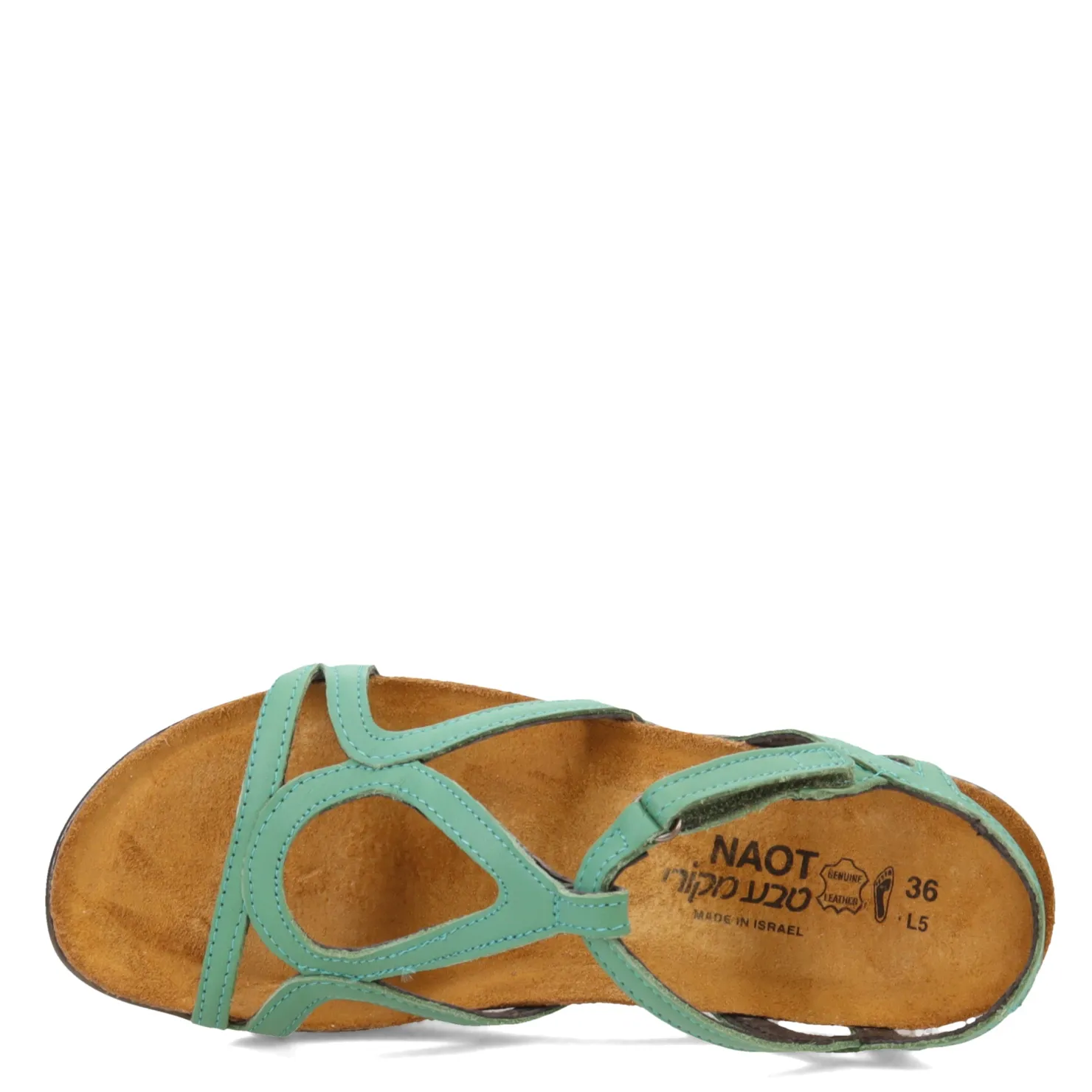 Footbed Sandals*Naot Women's , Dorith Sandal Jade