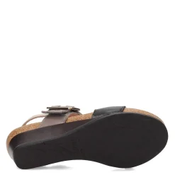 Footbed Sandals*Naot Women's , Dynasty Sandal Black Grey