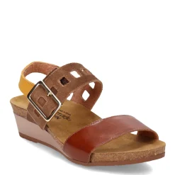 Footbed Sandals*Naot Women's , Dynasty Sandal Brown Marigold