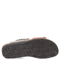 Footbed Sandals*Naot Women's , Eliana Sandal Chestnut/Foggy Gray/Ink