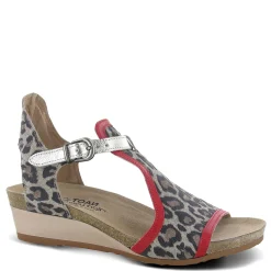 Footbed Sandals*Naot Women's , Fiona Sandal Cheetah