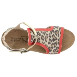 Footbed Sandals*Naot Women's , Fiona Sandal Cheetah
