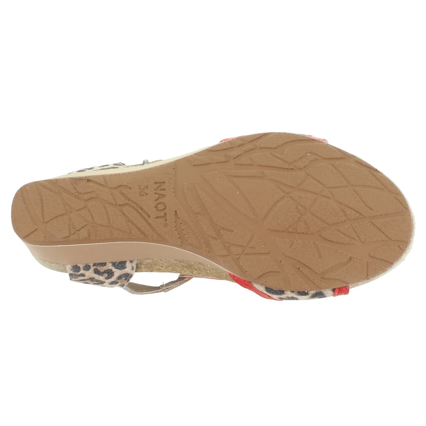 Footbed Sandals*Naot Women's , Fiona Sandal Cheetah