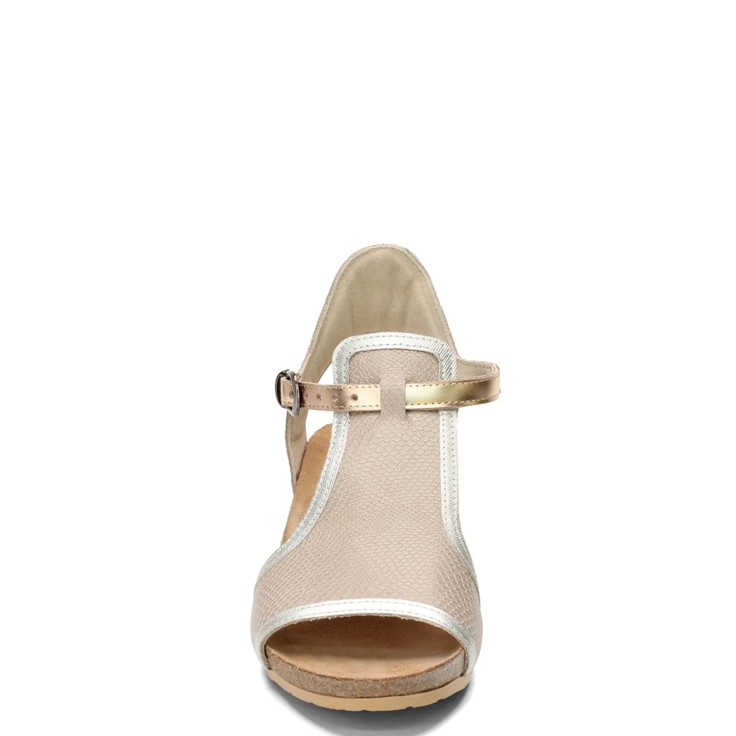 Footbed Sandals*Naot Women's , Fiona Sandal Beige Reptile