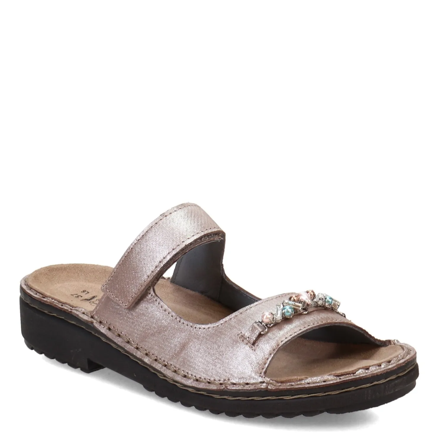 Footbed Sandals*Naot Women's , Johanna Sandal Silver