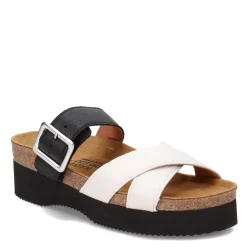 Footbed Sandals*Naot Women's , Juliette Sandal Black / White