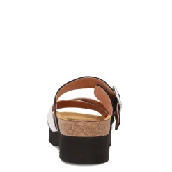 Footbed Sandals*Naot Women's , Juliette Sandal Black / White