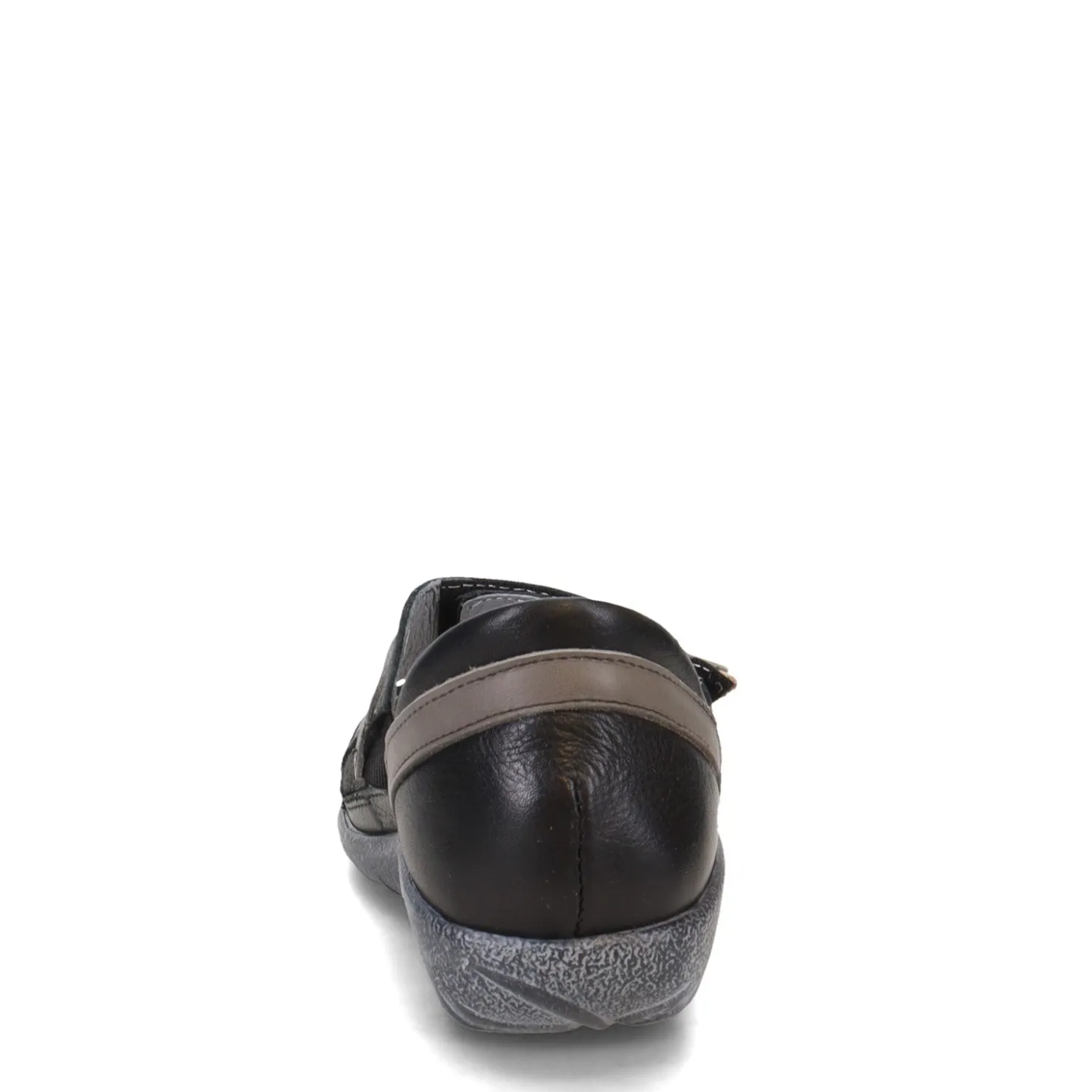 Footbed Sandals*Naot Women's , Karawa Sandal Soft Black/Gray/Khaki