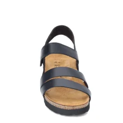Footbed Sandals*Naot Women's , Kayla Sandal Black Matte